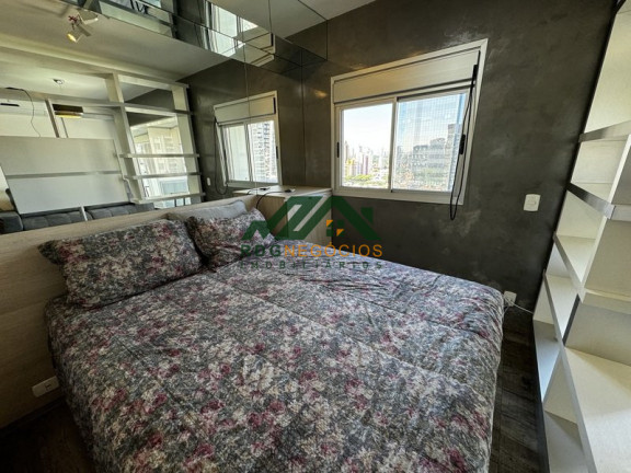 Imagem Apartamento com 1 Quarto para Alugar, 33 m² em Santo Amaro - São Paulo Imagem Apartamento com 1 Quarto para Alugar, 33 m² em Santo Amaro - São Paulo