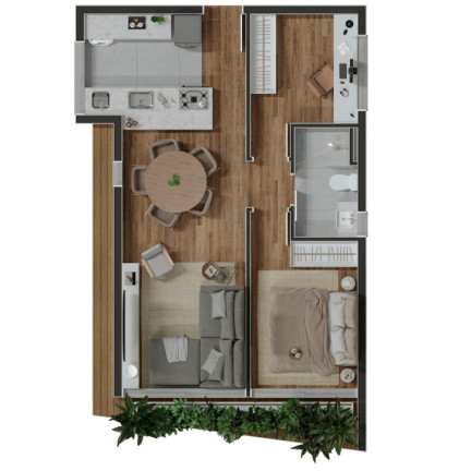 Imagem Apartamento com 2 Quartos à Venda, 56 m² em Várzea Grande - Gramado Imagem Apartamento com 2 Quartos à Venda, 56 m² em Várzea Grande - Gramado