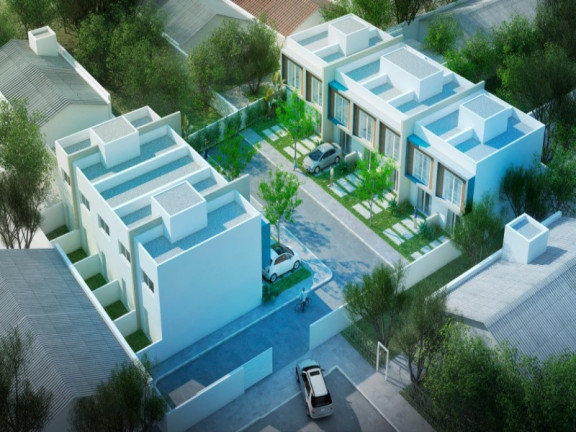 Imagem Sobrado com 2 Quartos à Venda, 117 m² em Parque Santa Fé - Porto Alegre