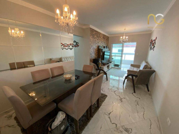 Apartamento com 3 Quartos à Venda, 107 m² em Aviação - Praia Grande
