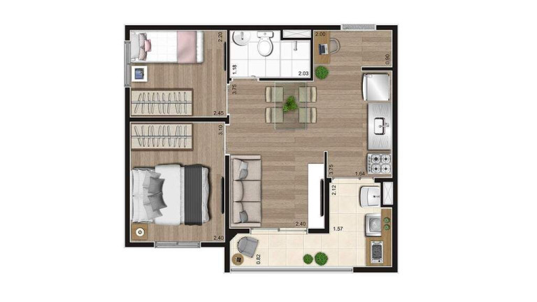 Imagem Apartamento com 2 Quartos à Venda, 35 m² em Mooca - São Paulo Imagem Apartamento com 2 Quartos à Venda, 35 m² em Mooca - São Paulo