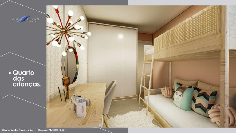 Imagem Apartamento com 2 Quartos à Venda, 64 m² em Piatã - Salvador Imagem Apartamento com 2 Quartos à Venda, 64 m² em Piatã - Salvador