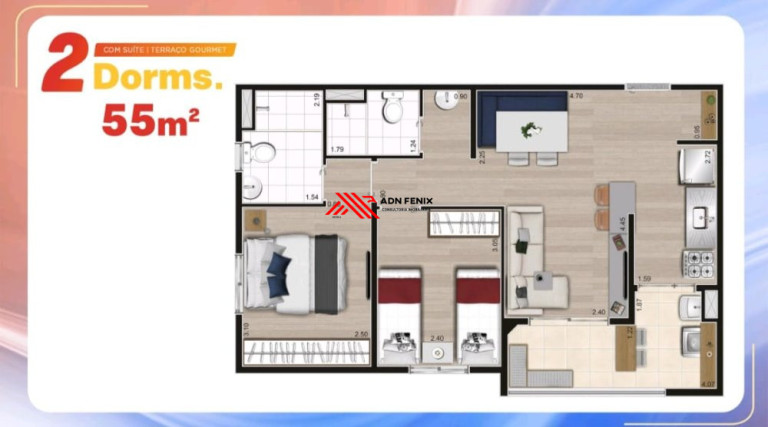 Imagem Apartamento com 2 Quartos à Venda, 47 m² em Vila Das Bandeiras - Guarulhos Imagem Apartamento com 2 Quartos à Venda, 47 m² em Vila Das Bandeiras - Guarulhos