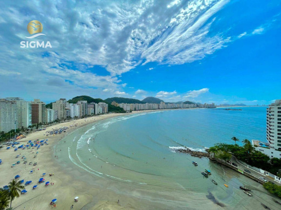Imagem Cobertura com 4 Quartos à Venda, 350 m² em Jardim Astúrias - Guarujá
