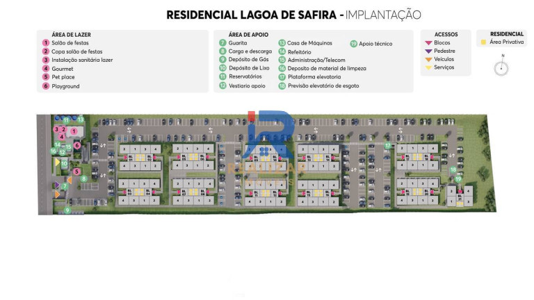 Imagem Apartamento com 2 Quartos à Venda, 42 m² em Palmital - Lagoa Santa