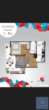 Imagem Apartamento com 1 Quarto à Venda, 50 m² em Guilhermina - Praia Grande Imagem Apartamento com 1 Quarto à Venda, 50 m² em Guilhermina - Praia Grande