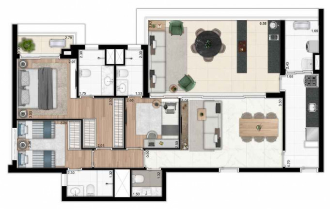 Imagem Apartamento com 3 Quartos à Venda, 121 m² em Vila Dom Pedro I - São Paulo Imagem Apartamento com 3 Quartos à Venda, 121 m² em Vila Dom Pedro I - São Paulo