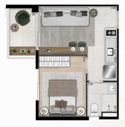 Imagem Apartamento com 1 Quarto à Venda, 28 m² em Jardim Paulista - São Paulo Imagem Apartamento com 1 Quarto à Venda, 28 m² em Jardim Paulista - São Paulo