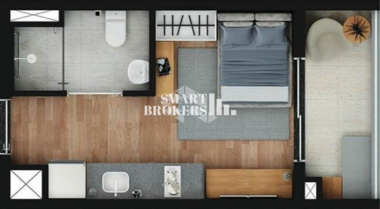 Imagem Apartamento com 1 Quarto à Venda, 24 m² em Vila Clementino - São Paulo Imagem Apartamento com 1 Quarto à Venda, 24 m² em Vila Clementino - São Paulo