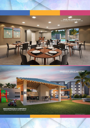 Imagem Apartamento com 2 Quartos à Venda, em Papagaio - Feira De Santana Imagem Apartamento com 2 Quartos à Venda, em Papagaio - Feira De Santana