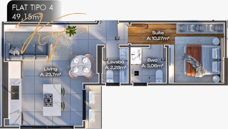 Imagem Flat com 1 Quarto à Venda, 71 m² em Meia Praia - Itapema Imagem Flat com 1 Quarto à Venda, 71 m² em Meia Praia - Itapema