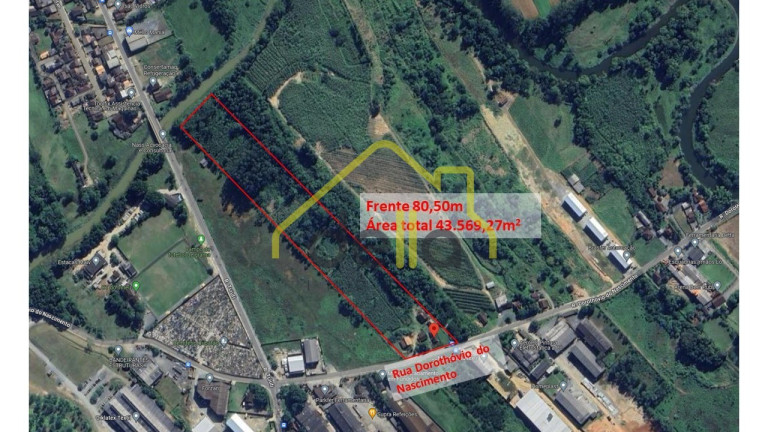 Imagem Terreno à Venda, 43.000 m² em Zona Industrial Norte - Joinville Imagem Terreno à Venda, 43.000 m² em Zona Industrial Norte - Joinville