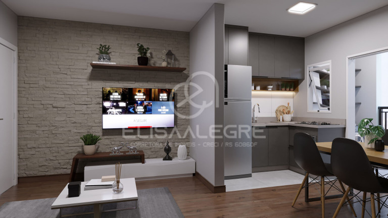 Apartamento com 2 Quartos à Venda, 54 m² em Campina - São Leopoldo
