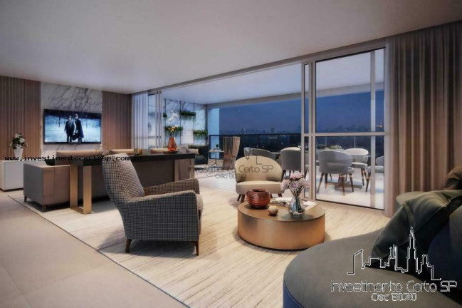 Apartamento com 3 Quartos à Venda, 163 m² em Indianópolis - São Paulo