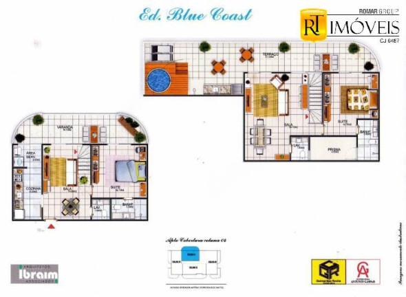 Imagem Apartamento com 1 Quarto à Venda, 60 m² em Braga - Cabo Frio