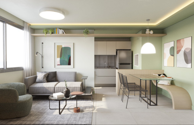 Imagem Loft com 1 Quarto à Venda, 30 m² em Central Parque - Porto Alegre Imagem Loft com 1 Quarto à Venda, 30 m² em Central Parque - Porto Alegre