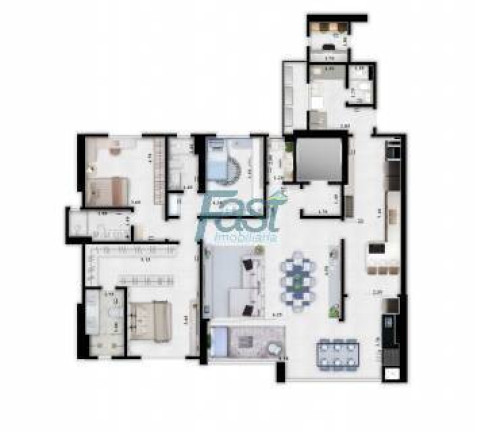 Imagem Apartamento com 5 Quartos à Venda, 497 m² em Jardim Das Américas - Cuiabá Imagem Apartamento com 5 Quartos à Venda, 497 m² em Jardim Das Américas - Cuiabá