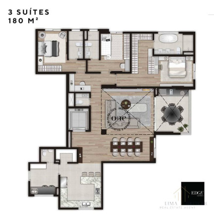 Imagem Apartamento com 3 Quartos à Venda, 182 m² em Cambuí - Campinas