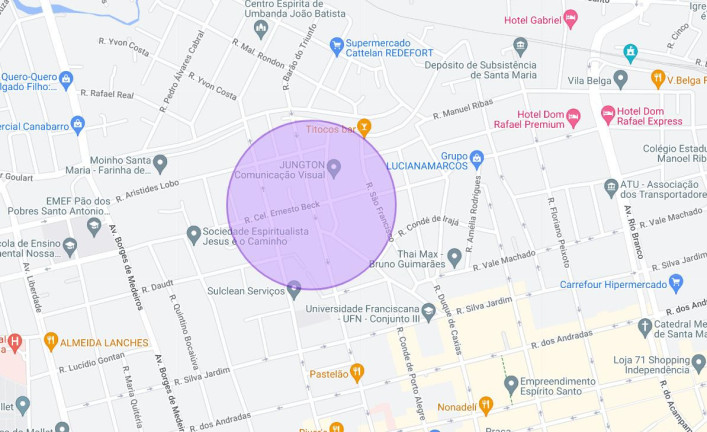 Imagem Apartamento com 1 Quarto à Venda, 50 m² em Nossa Senhora Do Rosário - Santa Maria
