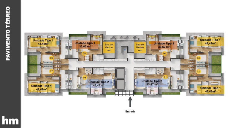 Imagem Apartamento com 2 Quartos à Venda,  em Jardim Campos Elíseos - Campinas