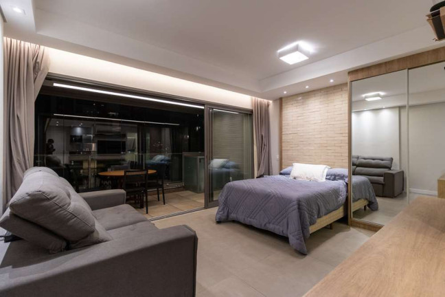 Imagem Apartamento com 1 Quarto à Venda, 41 m² em Brooklin Paulista - São Paulo Imagem Apartamento com 1 Quarto à Venda, 41 m² em Brooklin Paulista - São Paulo