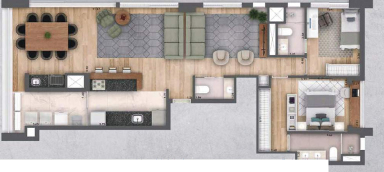 Imagem Apartamento com 3 Quartos à Venda, 211 m² em Perdizes - São Paulo