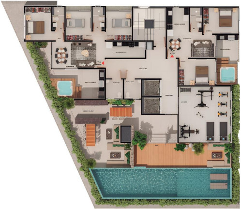 Imagem Cobertura com 3 Quartos à Venda, 83 m² em Jardim Oceania - João Pessoa Imagem Cobertura com 3 Quartos à Venda, 83 m² em Jardim Oceania - João Pessoa