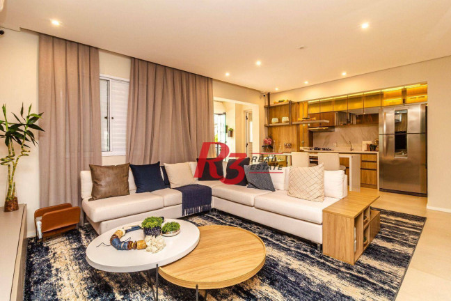 Imagem Apartamento com 3 Quartos à Venda ou Locação, 84 m² em Marapé - Santos