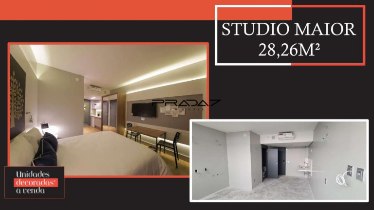 Imagem Imóvel com 1 Quarto à Venda, 20 m² em Batel - Curitiba