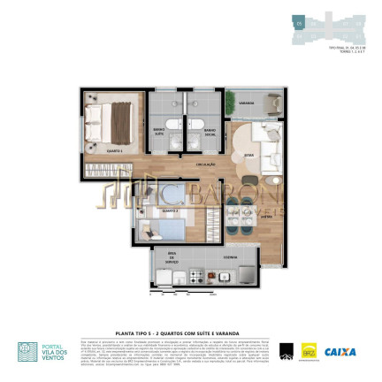 Imagem Apartamento com 2 Quartos à Venda, 53 m² em Nova São Pedro - São Pedro Da Aldeia Imagem Apartamento com 2 Quartos à Venda, 53 m² em Nova São Pedro - São Pedro Da Aldeia