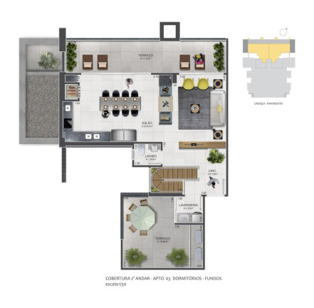Imagem Apartamento com 2 Quartos à Venda, 66 m² em Predial - Torres