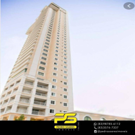 Imagem Apartamento com 4 Quartos à Venda, 325 m² em Altiplano Cabo Branco - João Pessoa