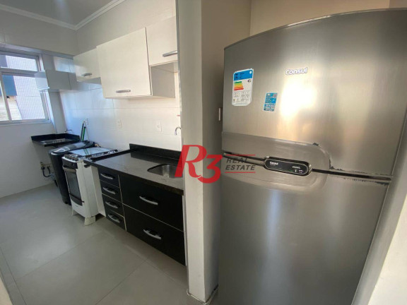 Imagem Apartamento com 1 Quarto para Alugar, 45 m² em Gonzaga - Santos Imagem Apartamento com 1 Quarto para Alugar, 45 m² em Gonzaga - Santos