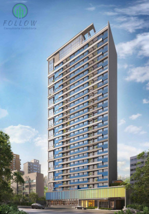 Apartamento com 2 Quartos à Venda, 44 m² em Consolação - São Paulo