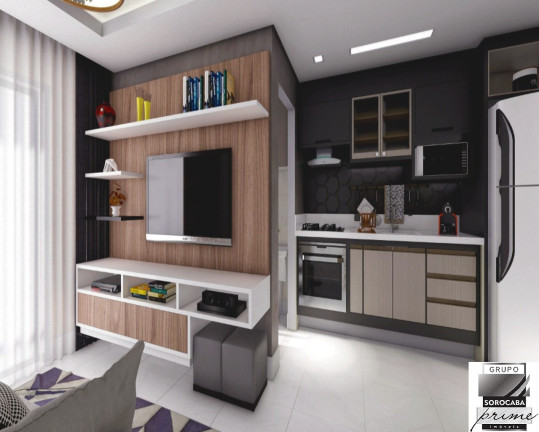 Imagem Apartamento com 2 Quartos à Venda, 54 m² em Wanel Ville - Sorocaba Imagem Apartamento com 2 Quartos à Venda, 54 m² em Wanel Ville - Sorocaba