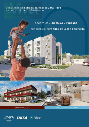 Imagem Apartamento com 2 Quartos à Venda, em Farol - Raposa Imagem Apartamento com 2 Quartos à Venda, em Farol - Raposa