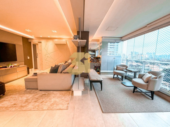 Imagem Apartamento com 3 Quartos à Venda, 134 m² em Brooklin Novo - São Paulo Imagem Apartamento com 3 Quartos à Venda, 134 m² em Brooklin Novo - São Paulo