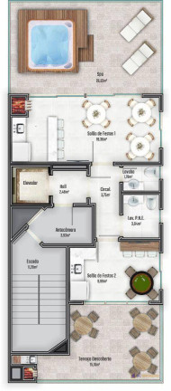 Imagem Apartamento com 2 Quartos à Venda, 174 m² em Praia Brava - Itajaí Imagem Apartamento com 2 Quartos à Venda, 174 m² em Praia Brava - Itajaí