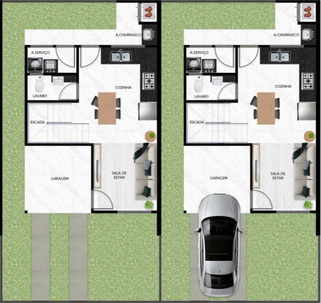 Imagem Sobrado com 3 Quartos à Venda, 90 m² em Itajubá - Barra Velha Imagem Sobrado com 3 Quartos à Venda, 90 m² em Itajubá - Barra Velha
