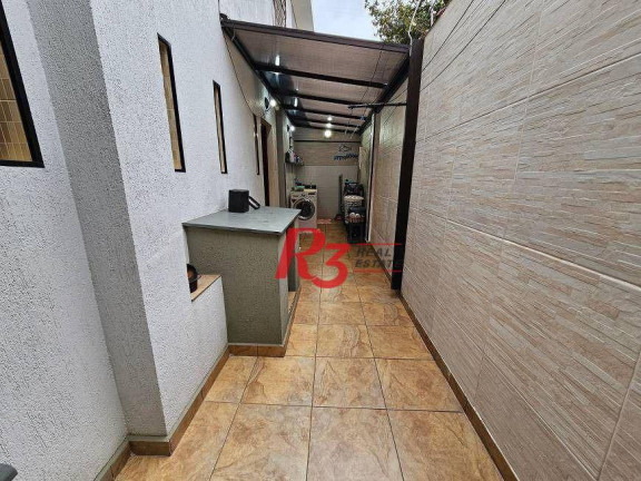 Imagem Casa com 3 Quartos à Venda, 185 m² em Embaré - Santos Imagem Casa com 3 Quartos à Venda, 185 m² em Embaré - Santos