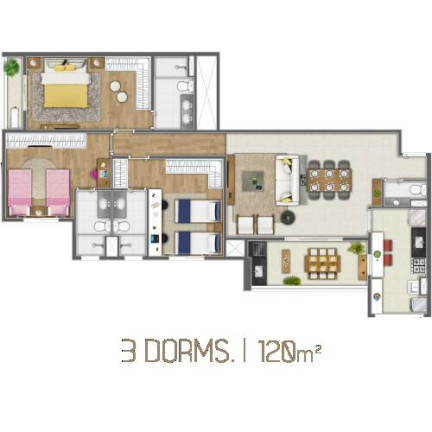 Imagem Apartamento com 3 Quartos à Venda, 120 m² em Dezoito Do Forte Empresarial/alphaville. - Barueri Imagem Apartamento com 3 Quartos à Venda, 120 m² em Dezoito Do Forte Empresarial/alphaville. - Barueri