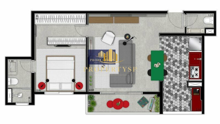 Imagem Apartamento com 1 Quarto à Venda, 57 m² em Vila Madalena - São Paulo Imagem Apartamento com 1 Quarto à Venda, 57 m² em Vila Madalena - São Paulo