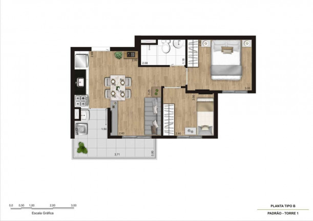 Imagem Apartamento com 2 Quartos à Venda, 41 m² em Parque Maria Helena - São Paulo Imagem Apartamento com 2 Quartos à Venda, 41 m² em Parque Maria Helena - São Paulo