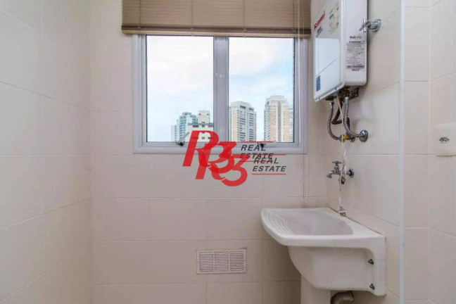 Imagem Apartamento com 1 Quarto para Alugar, 51 m² em José Menino - Santos