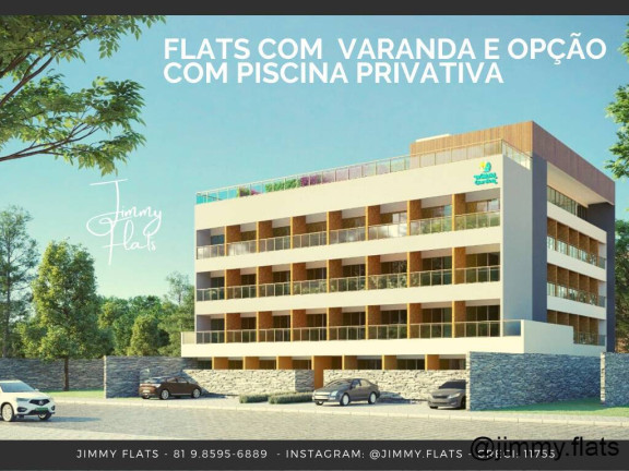 Imagem Apartamento com 1 Quarto à Venda, 20 m² em Centro, Porto De Galinhas - Ipojuca