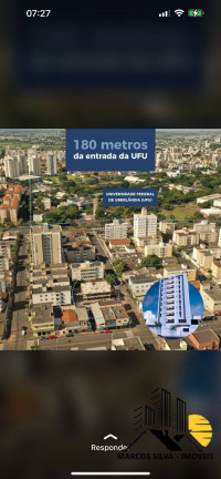 Imagem Apartamento com 2 Quartos à Venda,  em Santa Mônica - Uberlândia