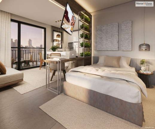 Imagem Apartamento com 1 Quarto à Venda, 34 m² em Batel - Curitiba Imagem Apartamento com 1 Quarto à Venda, 34 m² em Batel - Curitiba