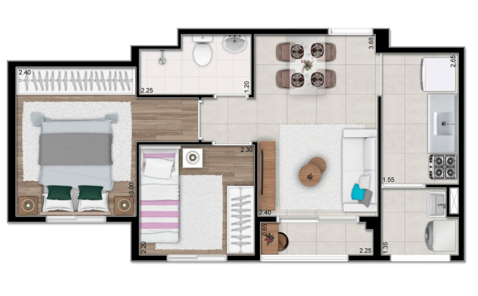 Imagem Apartamento com 2 Quartos à Venda, 37 m² em Itaquera - São Paulo Imagem Apartamento com 2 Quartos à Venda, 37 m² em Itaquera - São Paulo