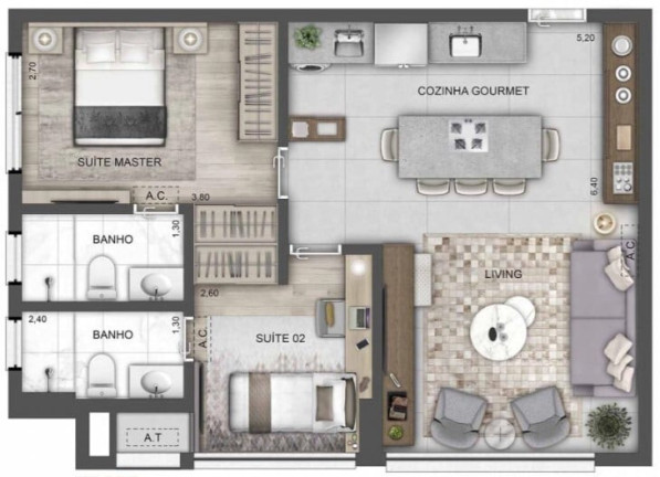 Imagem Cobertura com 4 Quartos à Venda, 164 m² em Perdizes - São Paulo