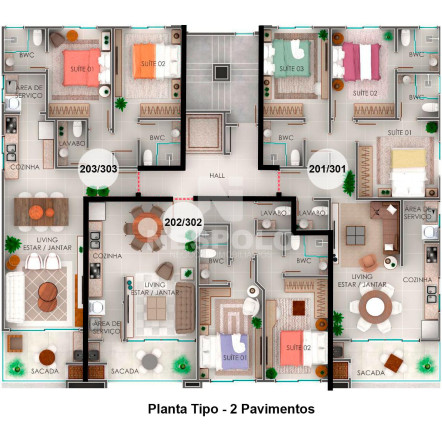 Imagem Apartamento à Venda, 70 m² em Bombas - Bombinhas
